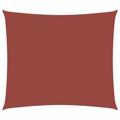 Parasole a Vela Oxford Rettangolare 2,5x3 m Terracotta | homemem39