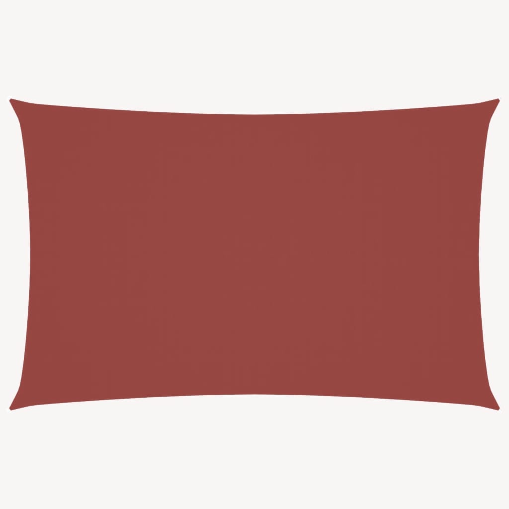 Parasole a Vela Tessuto Oxford Rettangolare 2x4,5m Terracotta | homemem39