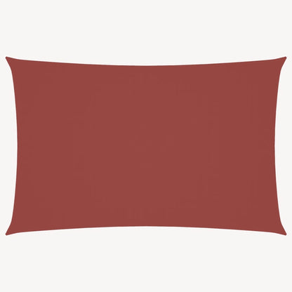 Parasole a Vela Tessuto Oxford Rettangolare 2x4,5m Terracotta | homemem39