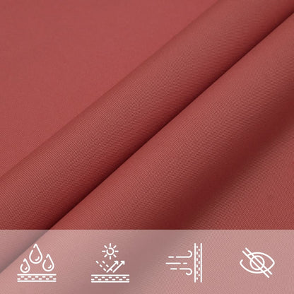 Parasole a Vela Oxford Rettangolare 3x4,5 m Terracotta | homemem39