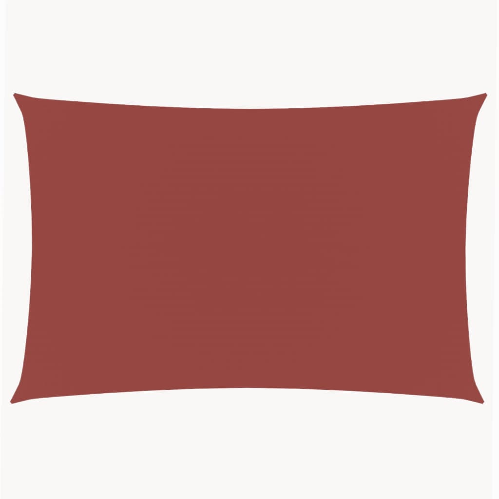 Parasole a Vela Oxford Rettangolare 3x6 m Terracotta | homemem39