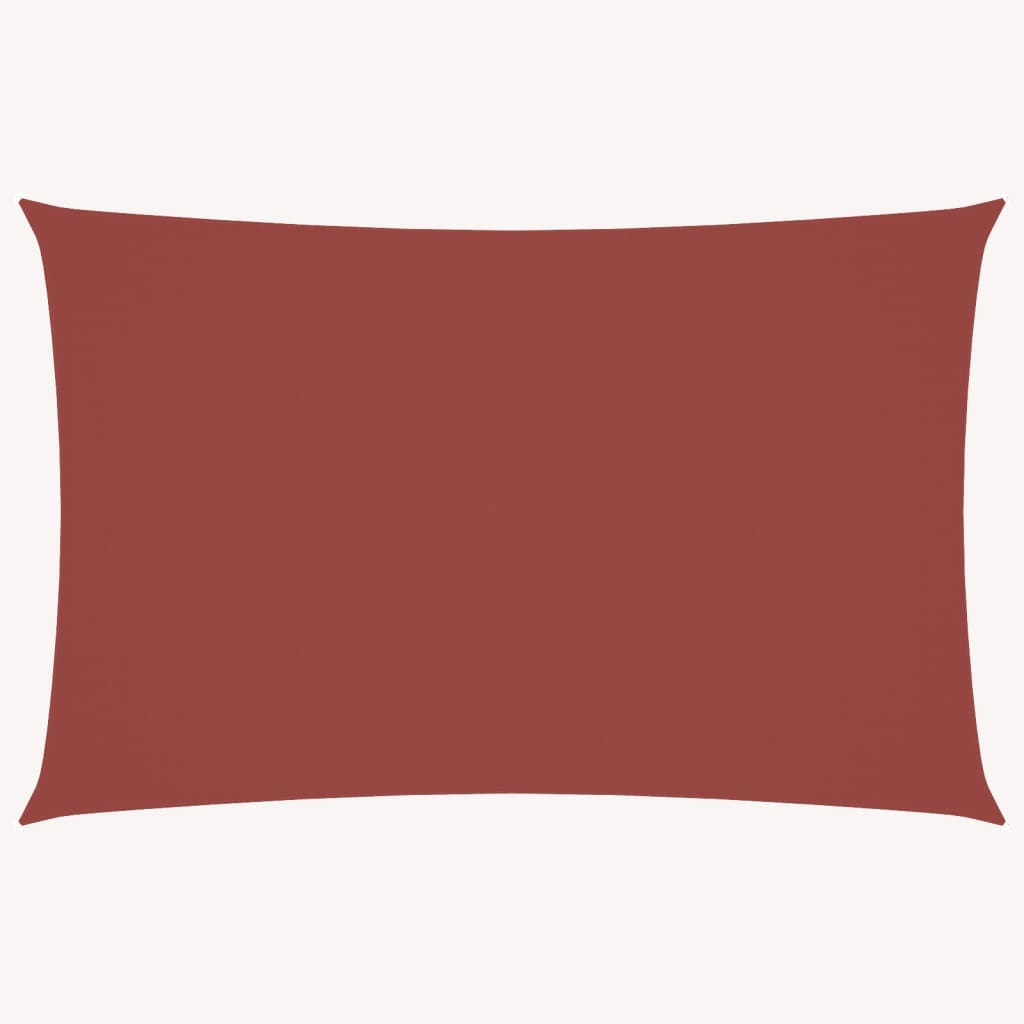 Parasole a Vela Oxford Rettangolare 5x7 m Terracotta | homemem39