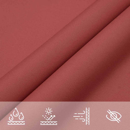 Parasole a Vela Oxford Rettangolare 5x8 m Terracotta | homemem39
