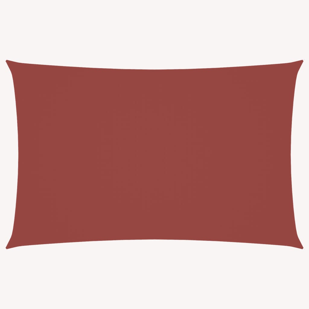 Parasole a Vela Oxford Rettangolare 6x8 m Terracotta