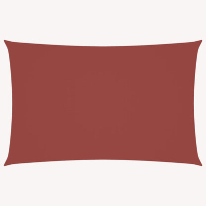 Parasole a Vela Oxford Rettangolare 6x8 m Terracotta