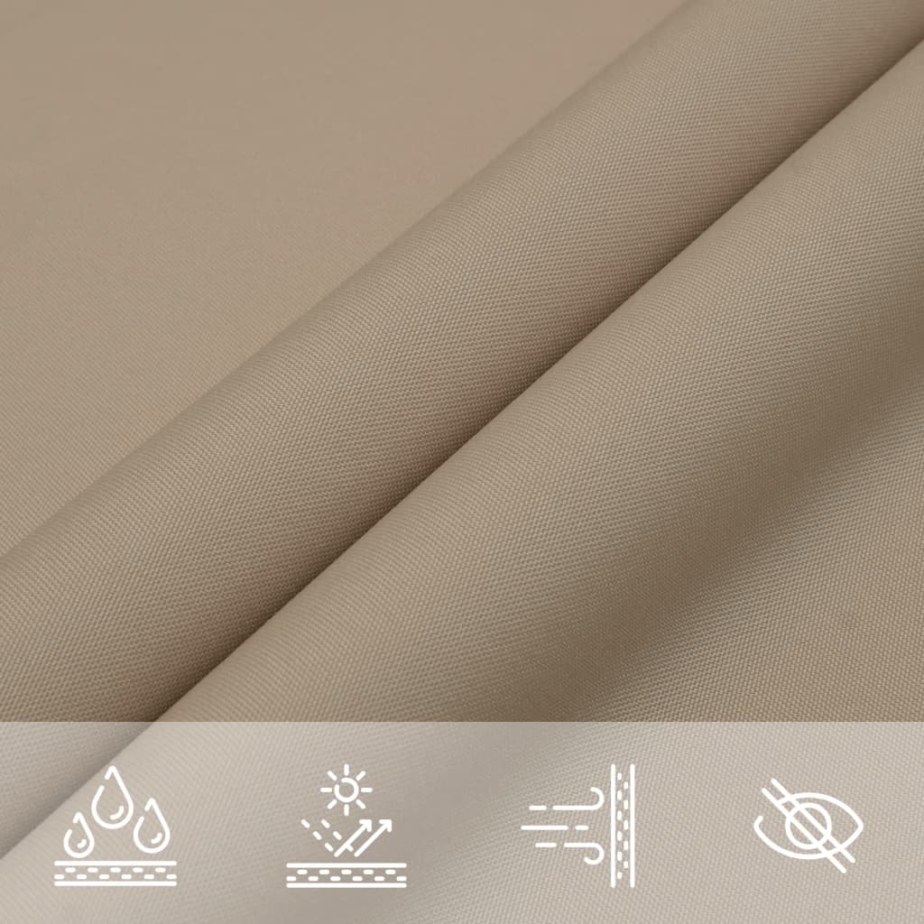 Vela Parasole in Tela Oxford Quadrata 2,5x2,5 m Talpa | homemem39