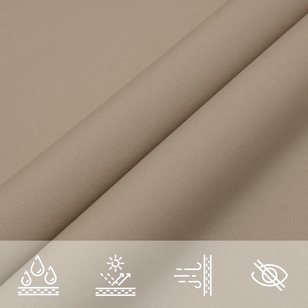 Vela Parasole in Tela Oxford Quadrata 3,6x3,6 m Talpa | homemem39