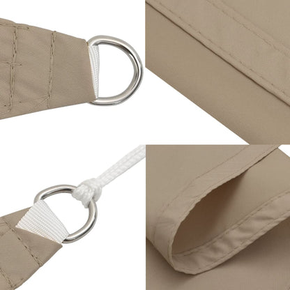 Parasole a Vela Oxford Rettangolare 2x3,5 m Grigio Talpa | homemem39
