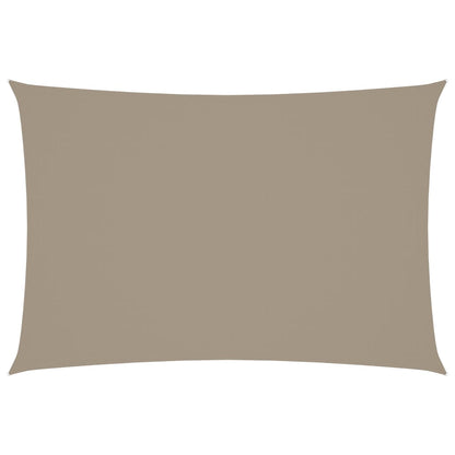 Parasole a Vela Oxford Rettangolare 3x5 m Grigio Talpa | homemem39