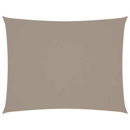 Parasole a Vela Tessuto Oxford Rettangolare 5x7m Talpa | homemem39