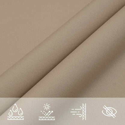 Parasole a Vela Oxford Triangolare 4x4x5,8 m Talpa