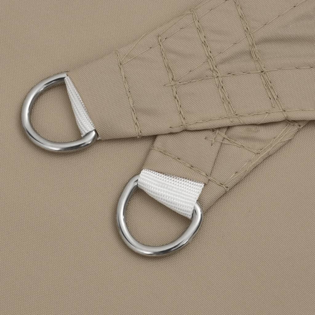 Parasole a Vela Oxford Triangolare 4x5x5 m Grigio Talpa | homemem39