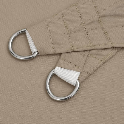 Parasole a Vela Oxford Triangolare 6x6x6 m Grigio Talpa | homemem39