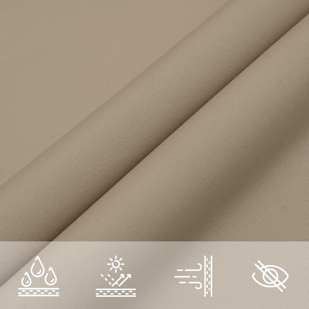 Parasole a Vela Oxford Triangolare 6x6x6 m Grigio Talpa | homemem39