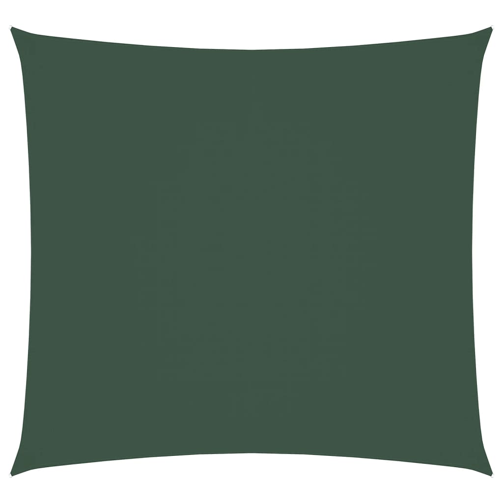 Vela Parasole in Tela Oxford Quadrata 2x2 m Verde Scuro | homemem39