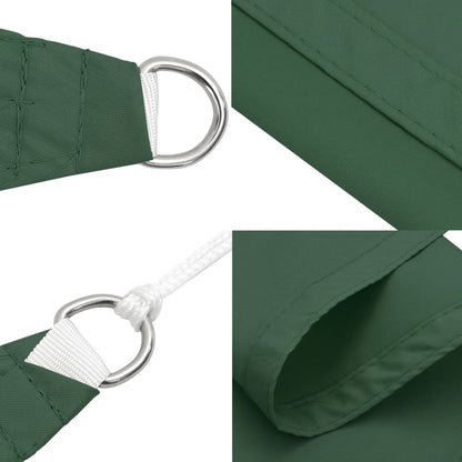 Parasole a Vela in Tela Oxford Quadrato 3x3 m Marrone