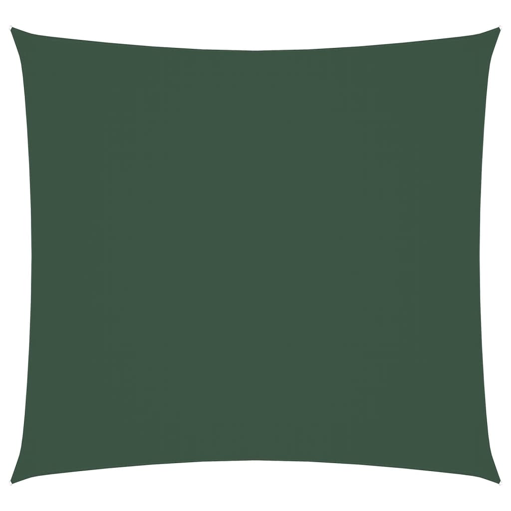 Vela Parasole in Tela Oxford Quadrata 5x5 m Verde Scuro | homemem39