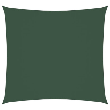 Vela Parasole in Tela Oxford Quadrata 5x5 m Verde Scuro | homemem39