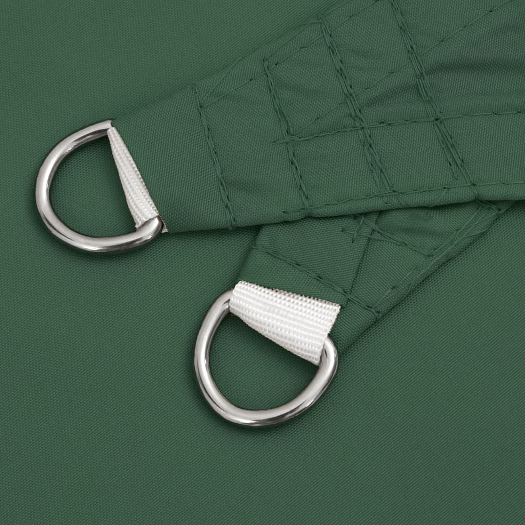 Parasole a Vela Oxford Rettangolare 2x4,5 m Verde Scuro | homemem39