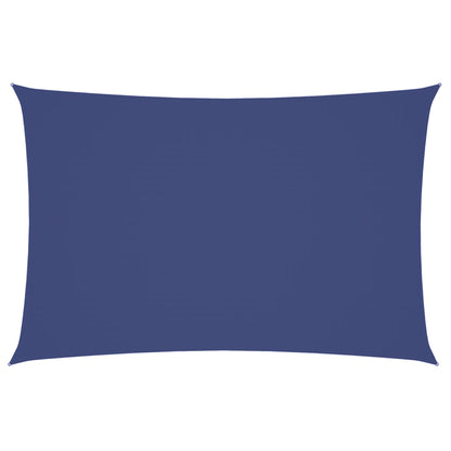 Parasole a Vela Oxford Rettangolare 2x4 m Blu