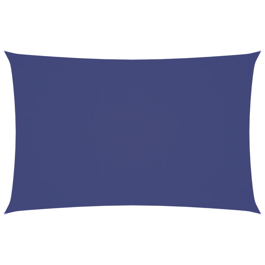 Parasole a Vela Oxford Rettangolare 2x4,5 m Blu | homemem39