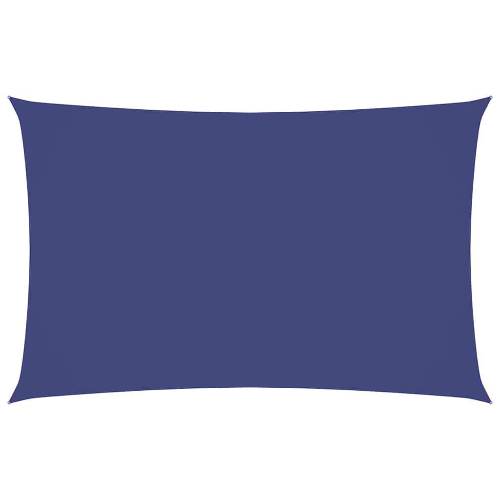 Parasole a Vela Oxford Rettangolare 2x4,5 m Blu