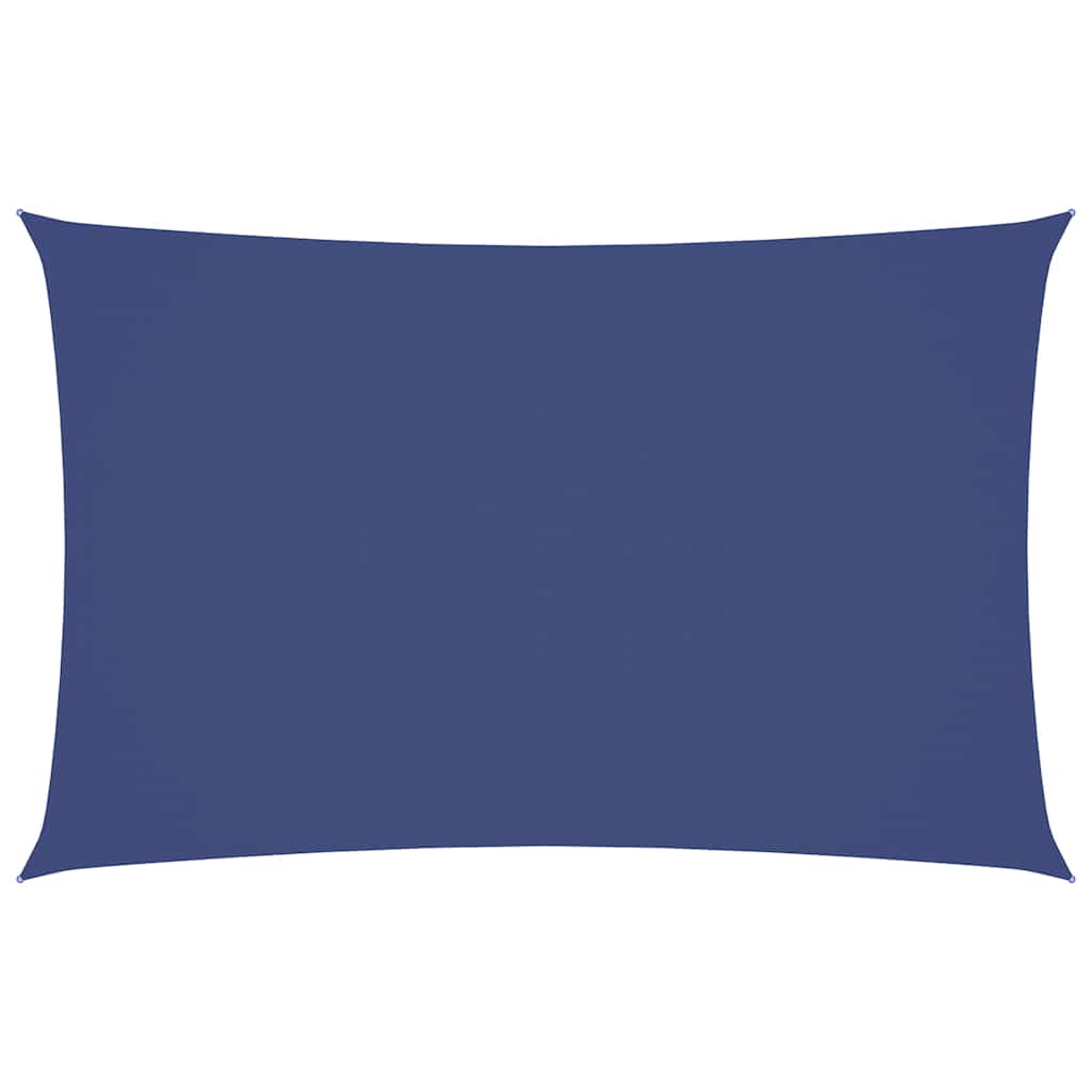 Parasole a Vela Oxford Rettangolare 2x5 m Blu