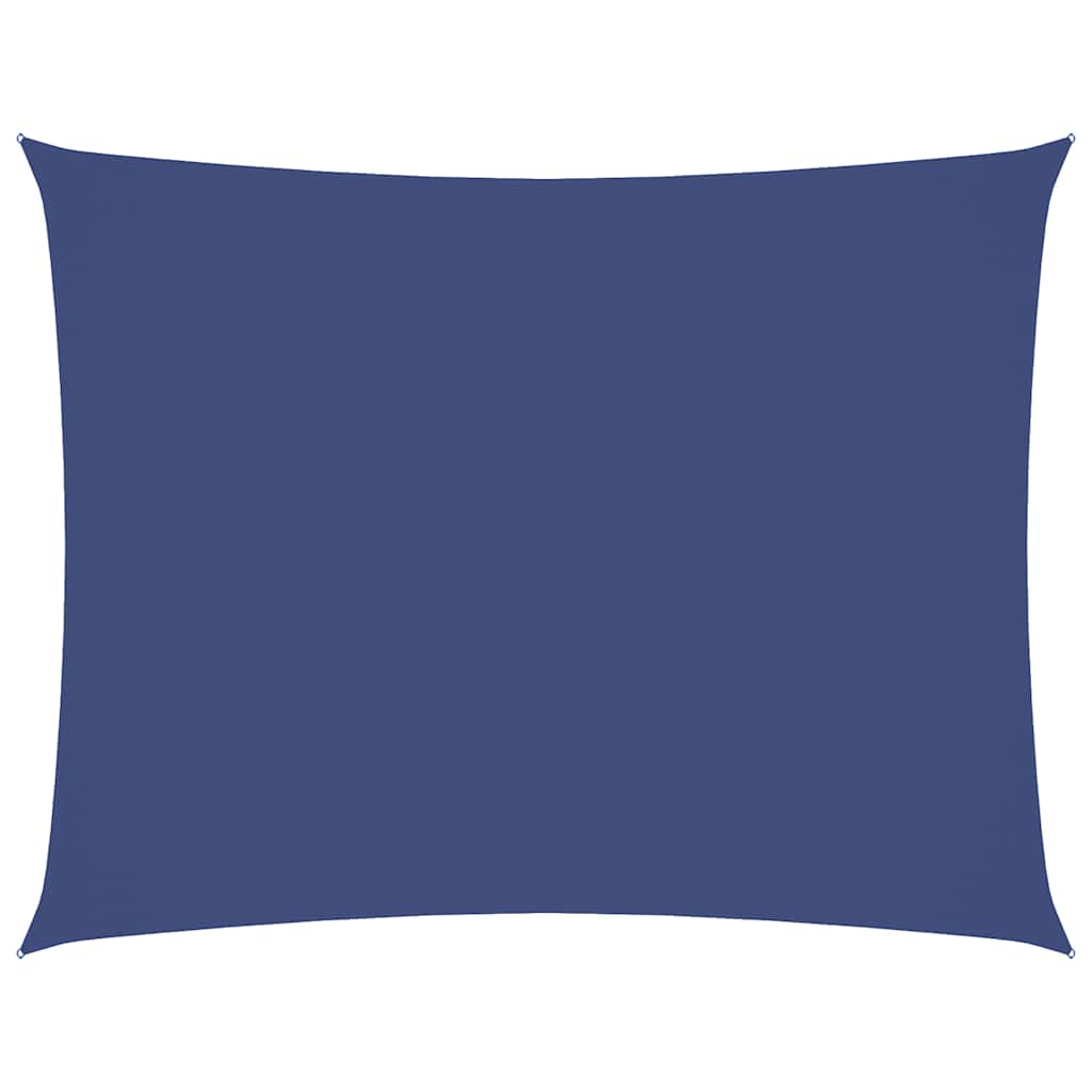 Parasole a Vela Oxford Rettangolare 2,5x3,5 m Blu