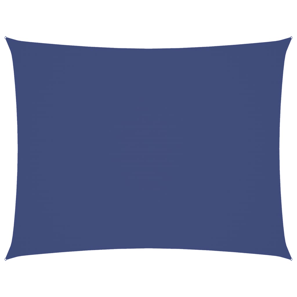 Parasole a Vela Oxford Rettangolare 2,5x4 m Blu | homemem39