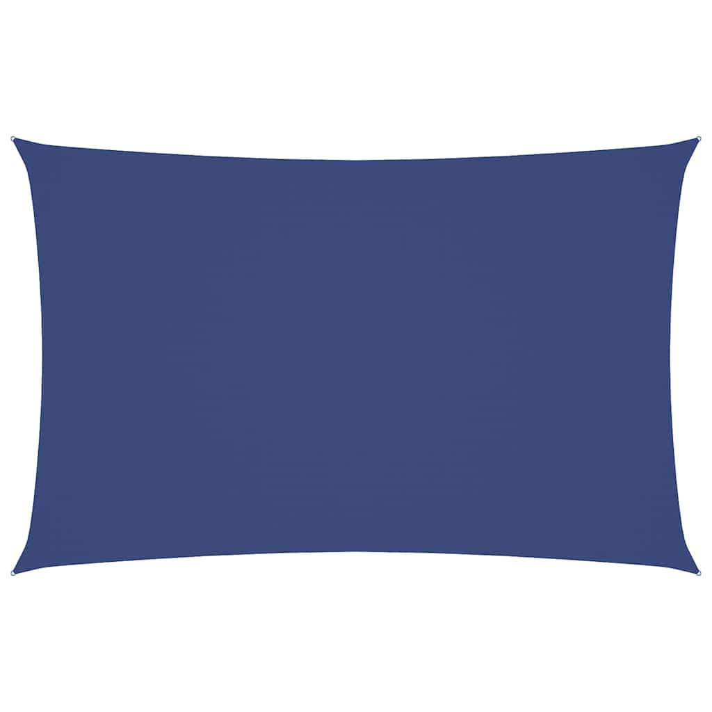 Parasole a Vela Oxford Rettangolare 2,5x5 m Blu
