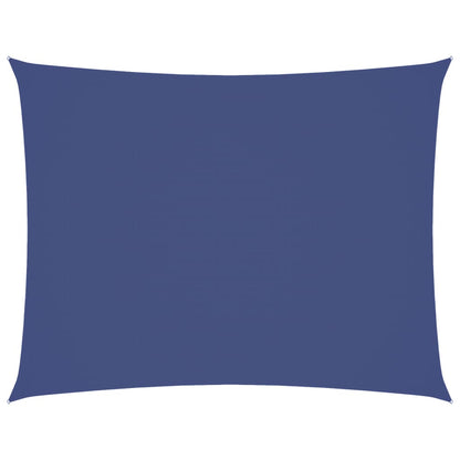 Parasole a Vela Oxford Rettangolare 3x4,5 m Blu