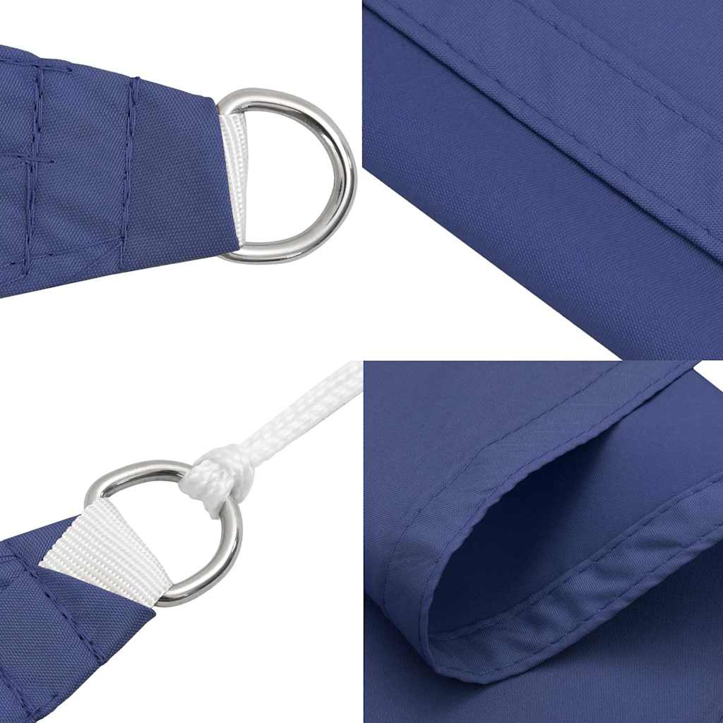 Parasole a Vela Oxford Rettangolare 3x5 m Blu