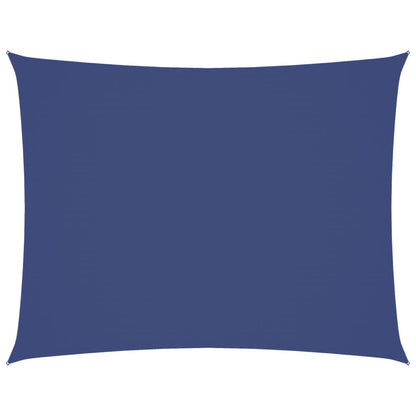 Parasole a Vela Oxford Rettangolare 3,5x4,5 m Blu