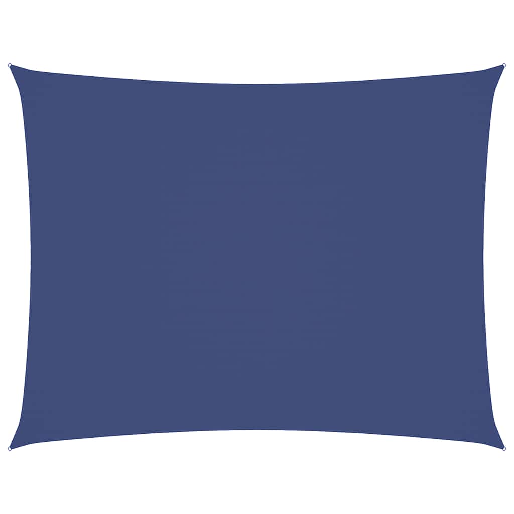Parasole a Vela Oxford Rettangolare 3,5x5 m Blu