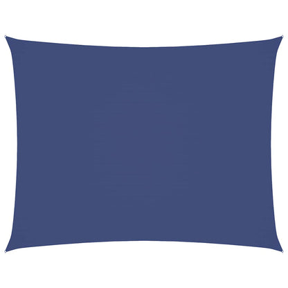 Parasole a Vela Oxford Rettangolare 3,5x5 m Blu