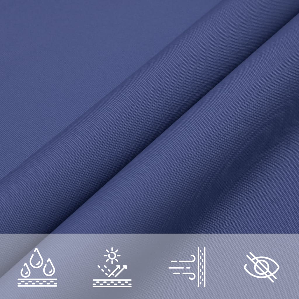 Parasole a Vela Oxford Rettangolare 3,5x5 m Blu