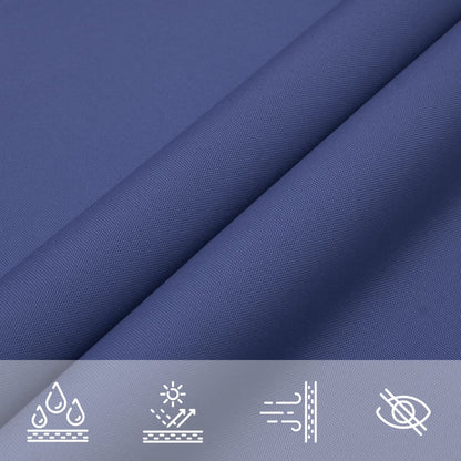 Parasole a Vela Oxford Rettangolare 3,5x5 m Blu