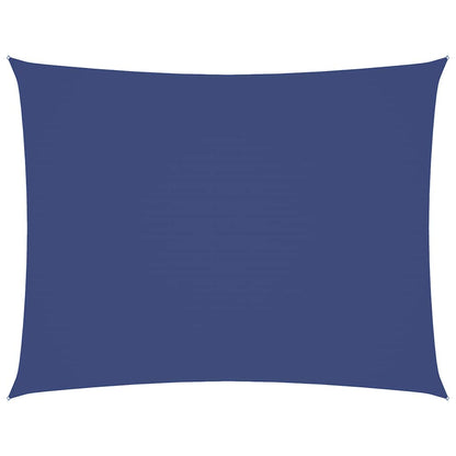 Parasole a Vela Oxford Rettangolare 4x5 m Blu