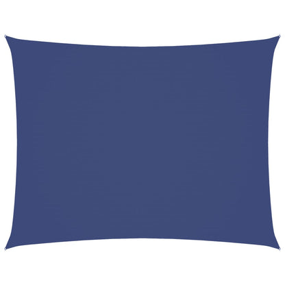 Parasole a Vela Oxford Rettangolare 4x5 m Blu