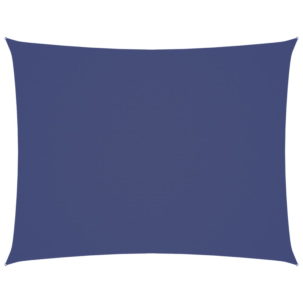 Parasole a Vela in Oxford Rettangolare 4x6 m Blu | homemem39