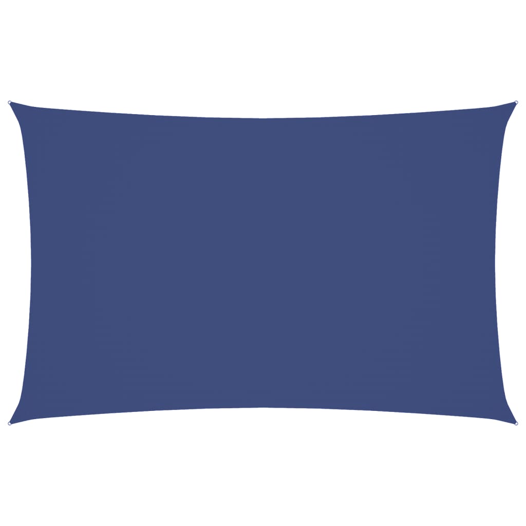 Parasole a Vela Oxford Rettangolare 4x7 m Blu | homemem39