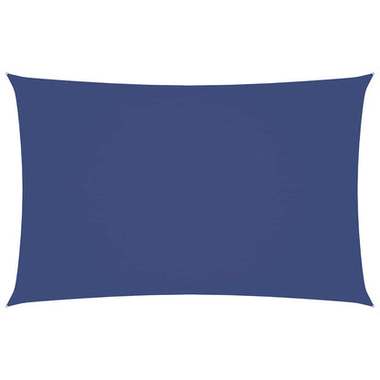 Parasole a Vela Oxford Rettangolare 4x7 m Blu