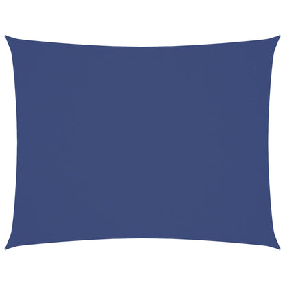 Parasole a Vela Oxford Rettangolare 5x6 m Blu