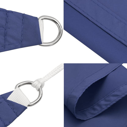 Parasole a Vela Oxford Rettangolare 5x6 m Blu