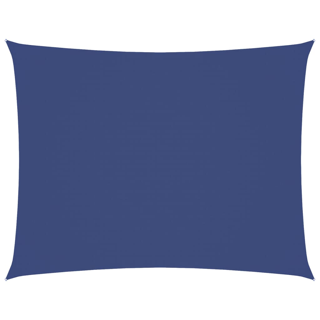 Parasole a Vela Oxford Rettangolare 6x7 m Blu | homemem39
