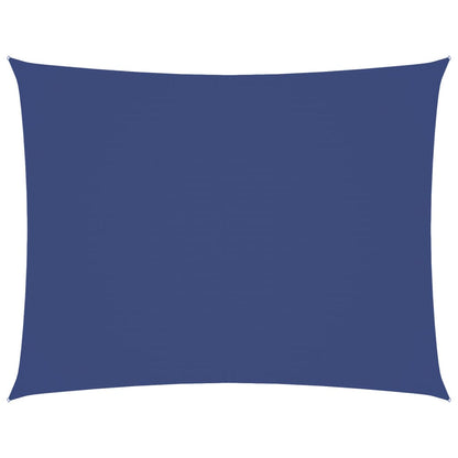 Parasole a Vela Oxford Rettangolare 6x7 m Blu | homemem39