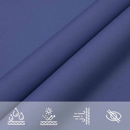 Parasole a Vela Oxford Triangolare 3x4x4 m Blu