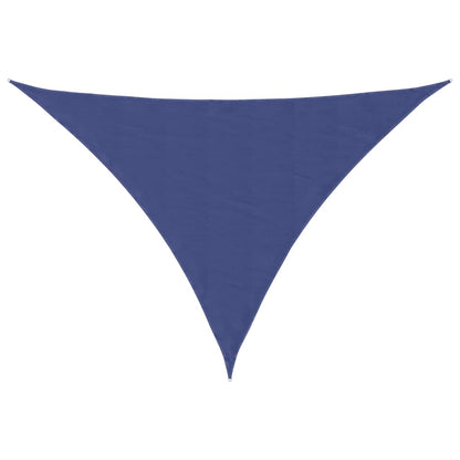 Parasole a Vela Oxford Triangolare 4x4x5,8 m Blu | homemem39