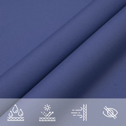 Parasole a Vela Oxford Triangolare 4x5x6,4 m Blu | homemem39