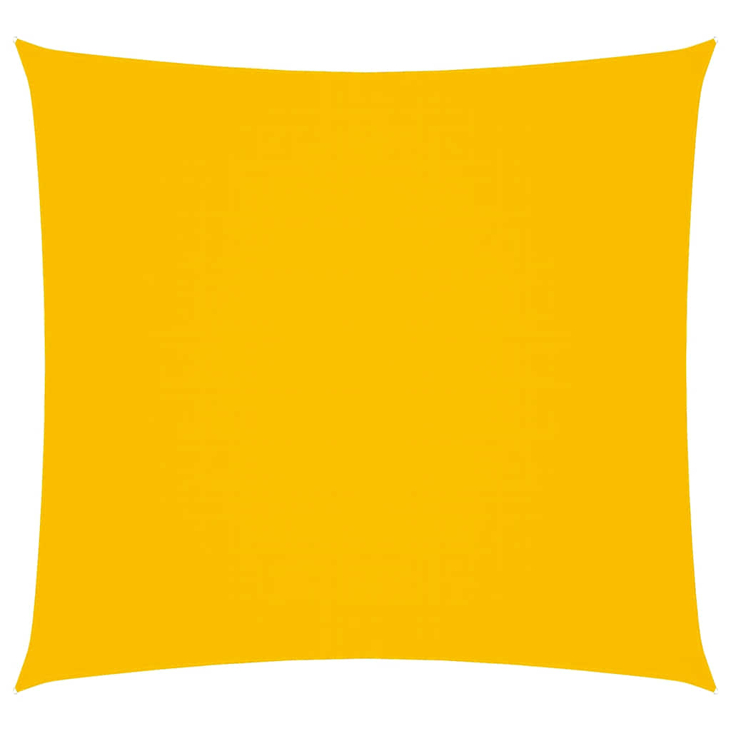 Parasole a Vela in Tela Oxford Quadrata 6x6 m Giallo | homemem39
